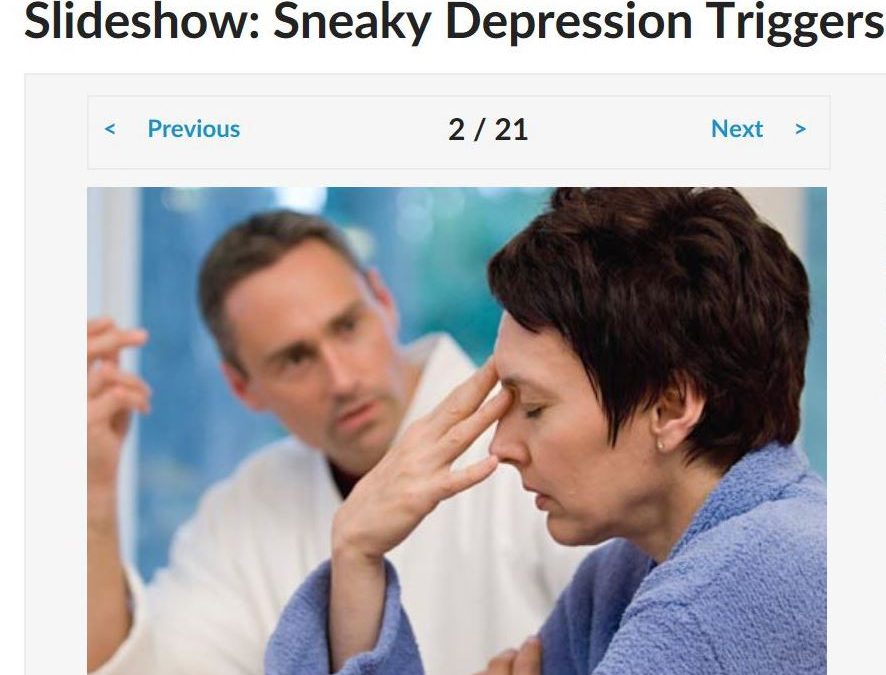 Sneaky Depression Triggers