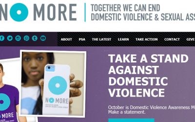 October is Domestic Violence Awareness Month