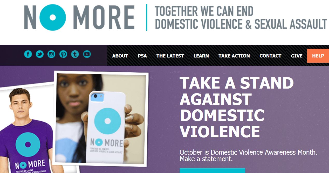 October is Domestic Violence Awareness Month