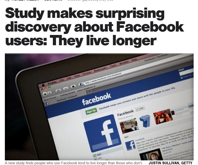 Explaining the Facebook Study: Turns out Cyber Friends Are Important Too