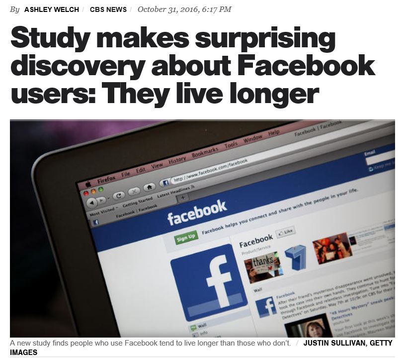 Explaining the Facebook Study: Turns out Cyber Friends Are Important Too