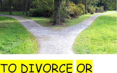 Marriage Counseling for couples who are confused about whether to divorce or not.