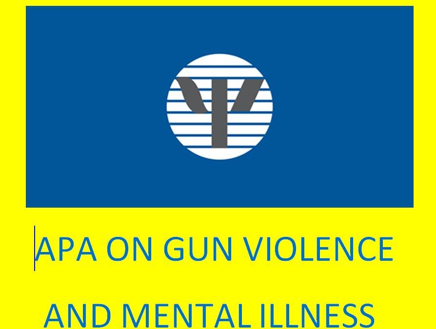 Political attempts to blame the mentally Ill for mass shootings is wrong.