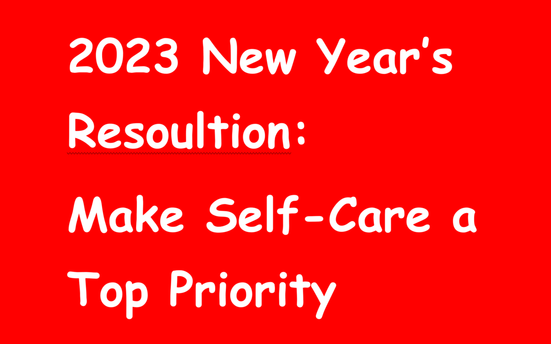 Goal 2023: Self-Care