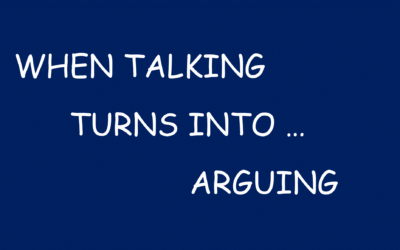 Talking or Arguing.