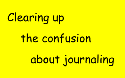 JOURNALING CONFUSION